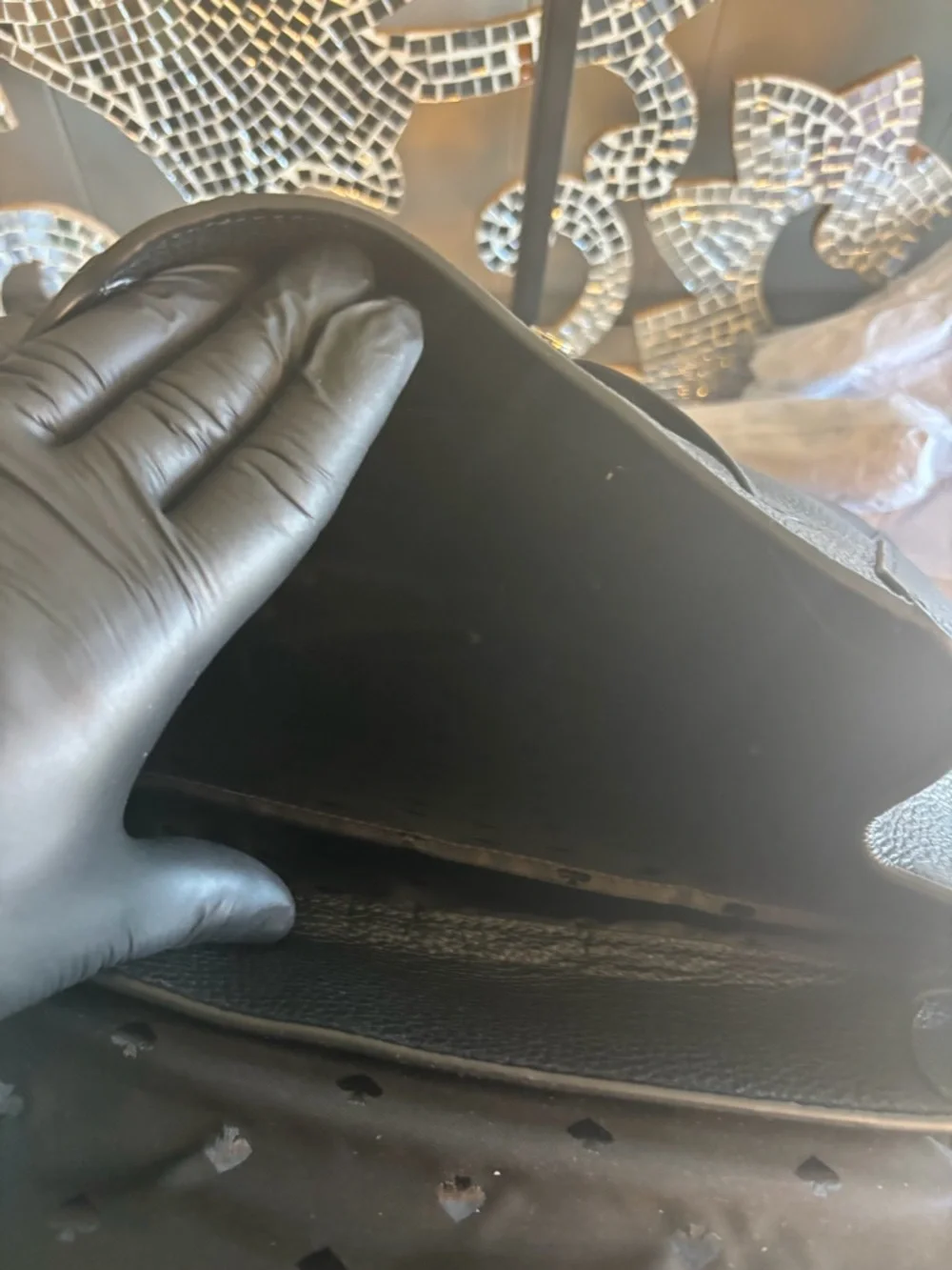 ⭐️kate spade‎ black large leather backpack